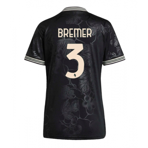 Billige Fotballdrakt Juventus Gleison Bremer #3 Replika Tredjedrakt Dame 2025-26 Kortermet Billige Fotballdrakt Juventus Gleison Bremer #3 Replika Tredjedrakt Dame 2025-26 Kortermet